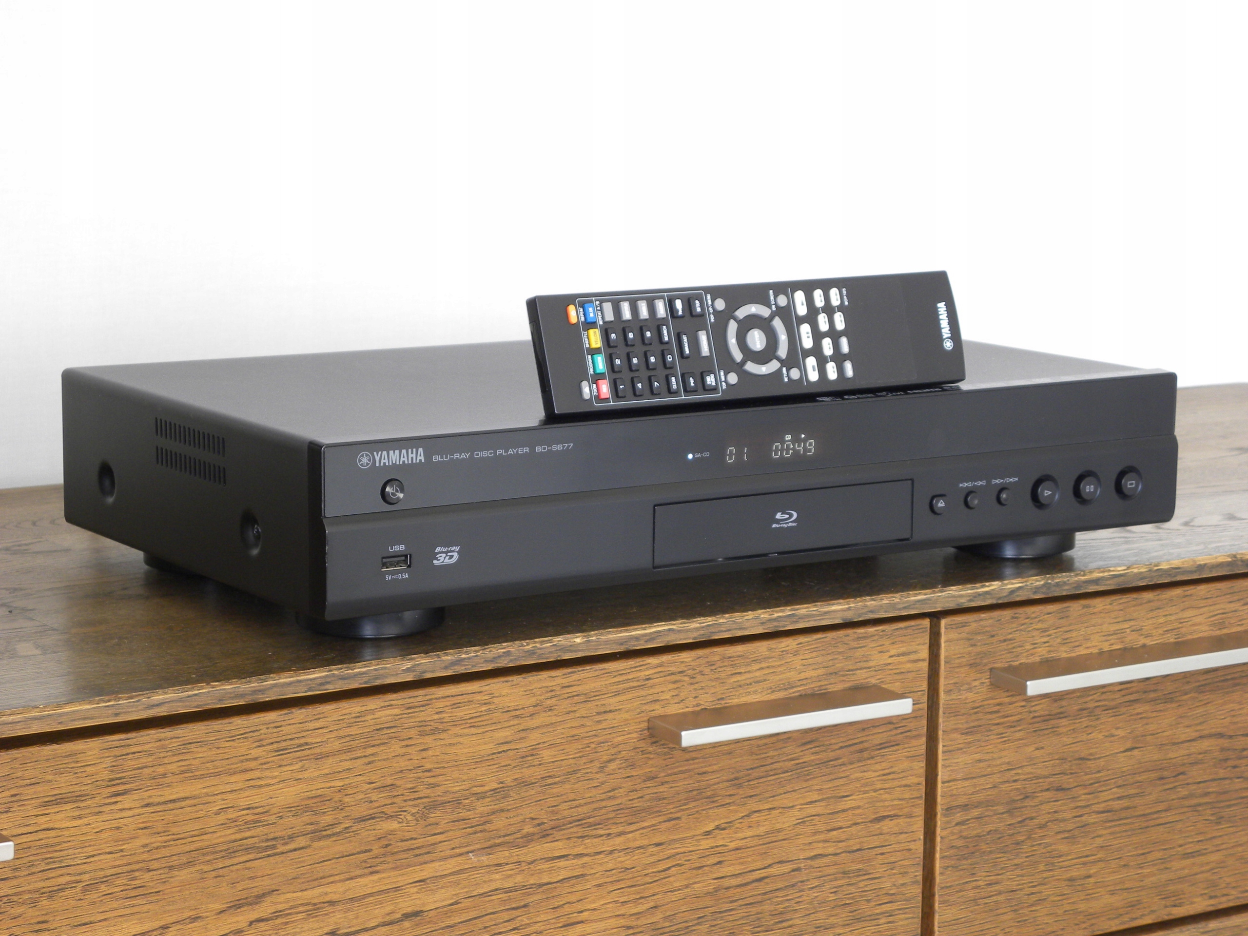 YAMAHA BD-S677 czarny – blu-ray 3D z WiFI i Miracast, SACD YAMAHA BD-S677 czarny – blu-ray 3D z WiFI i Miracast, SACD