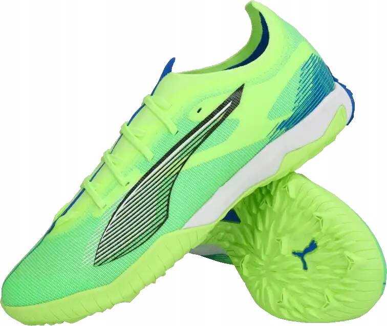 Pánské kopačky turfy Puma Ultra 5 Match Tt limetka