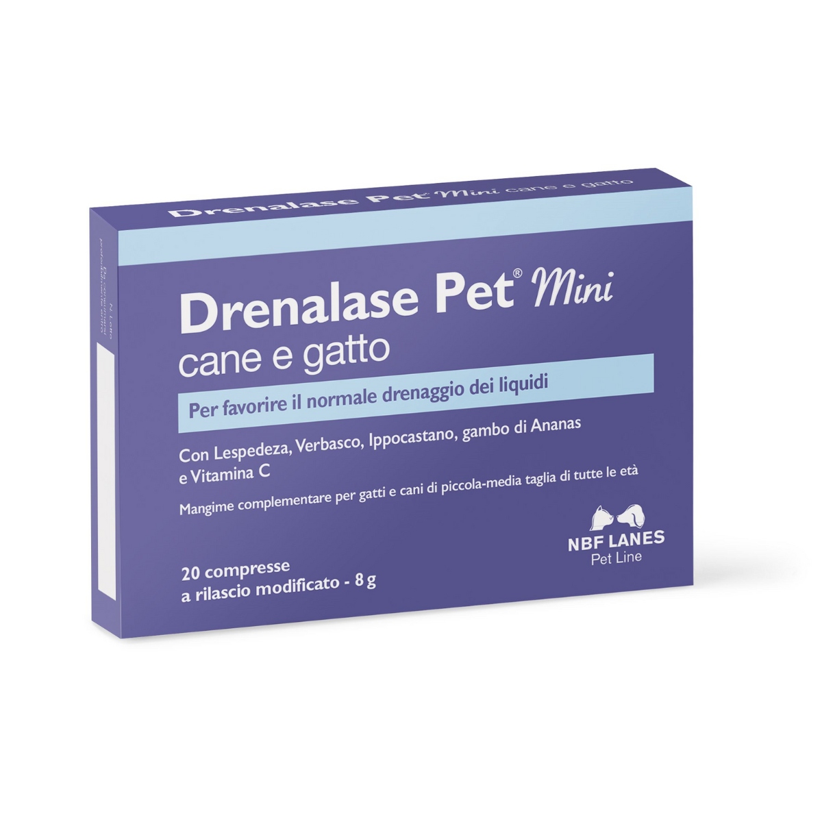 Levně Drenalase Pet Mini cane e gatto 20 ks nbf Lanes