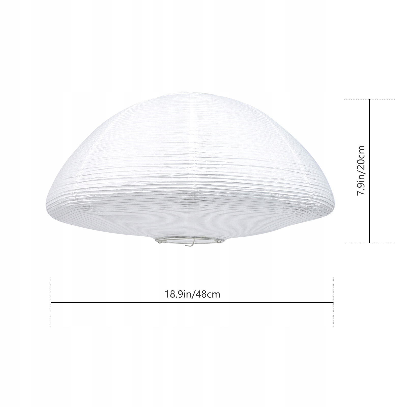 Klosz PAPIEROWY BIAŁY DEKOR Abażury PODŁOGOWE Kolor biały