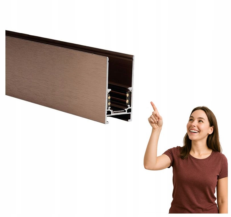 Magnetický kabel 1 m 230 V čokoládový Beta Track Magnetic57 AZ6374 A