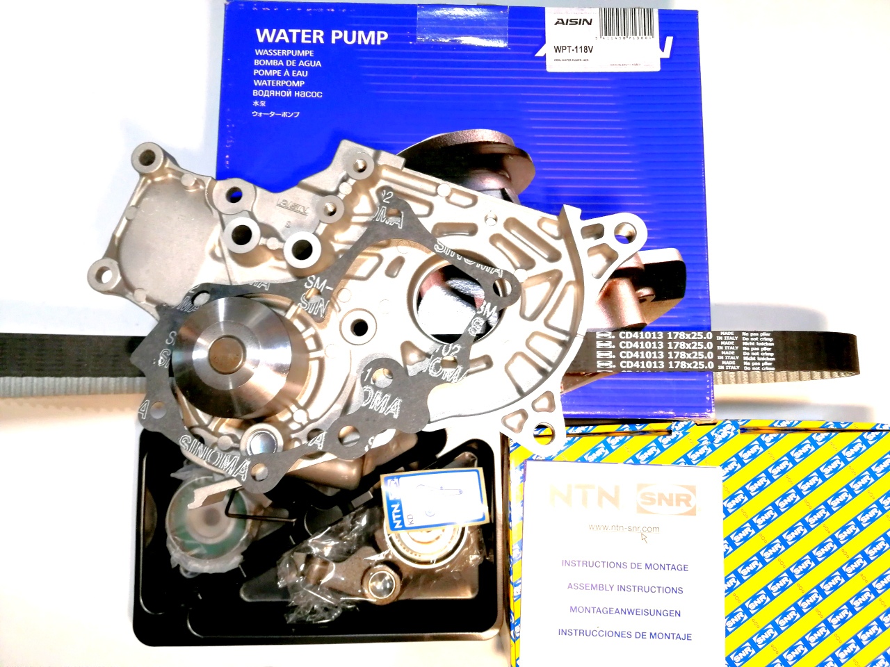 KD469.22 - РАСПРЕДЕЛИТЕЛЬНАЯ СИСТЕМА NTN + НАСОС TOYOTA D4D AVENSIS COROLLA 03-