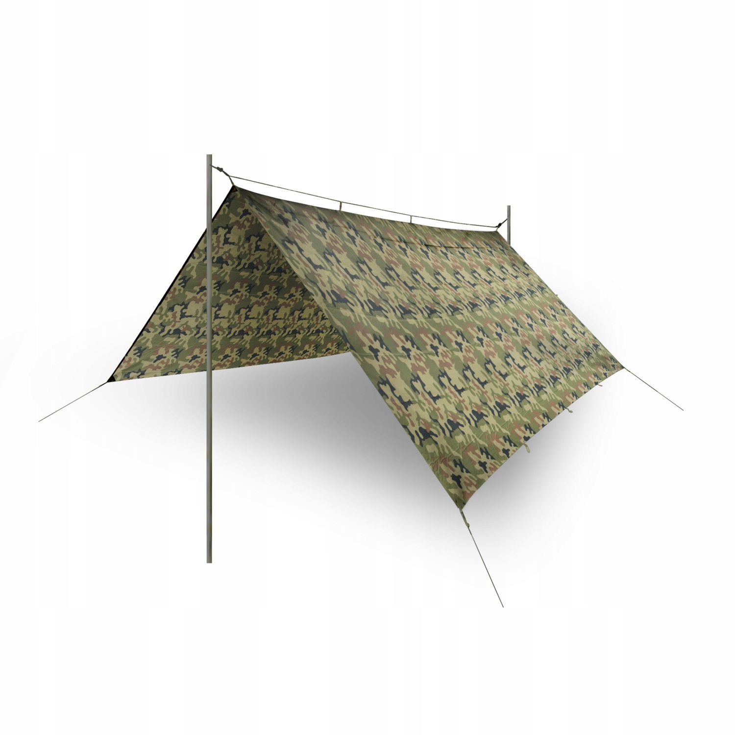 Plachta bivakovací Helikon Supertarp Pl Woodland 3 x 3 m