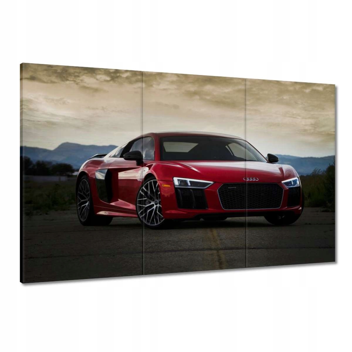 Obrazy 120x80 Červené Audi Auto