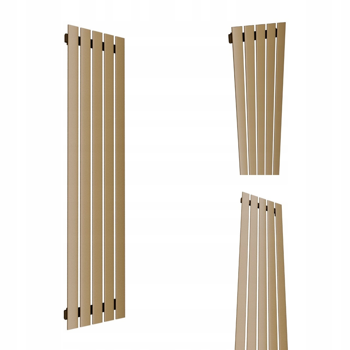 Dekorativní Vertikální RADIÁTOR-R5 1400/380 Antik Tmavý