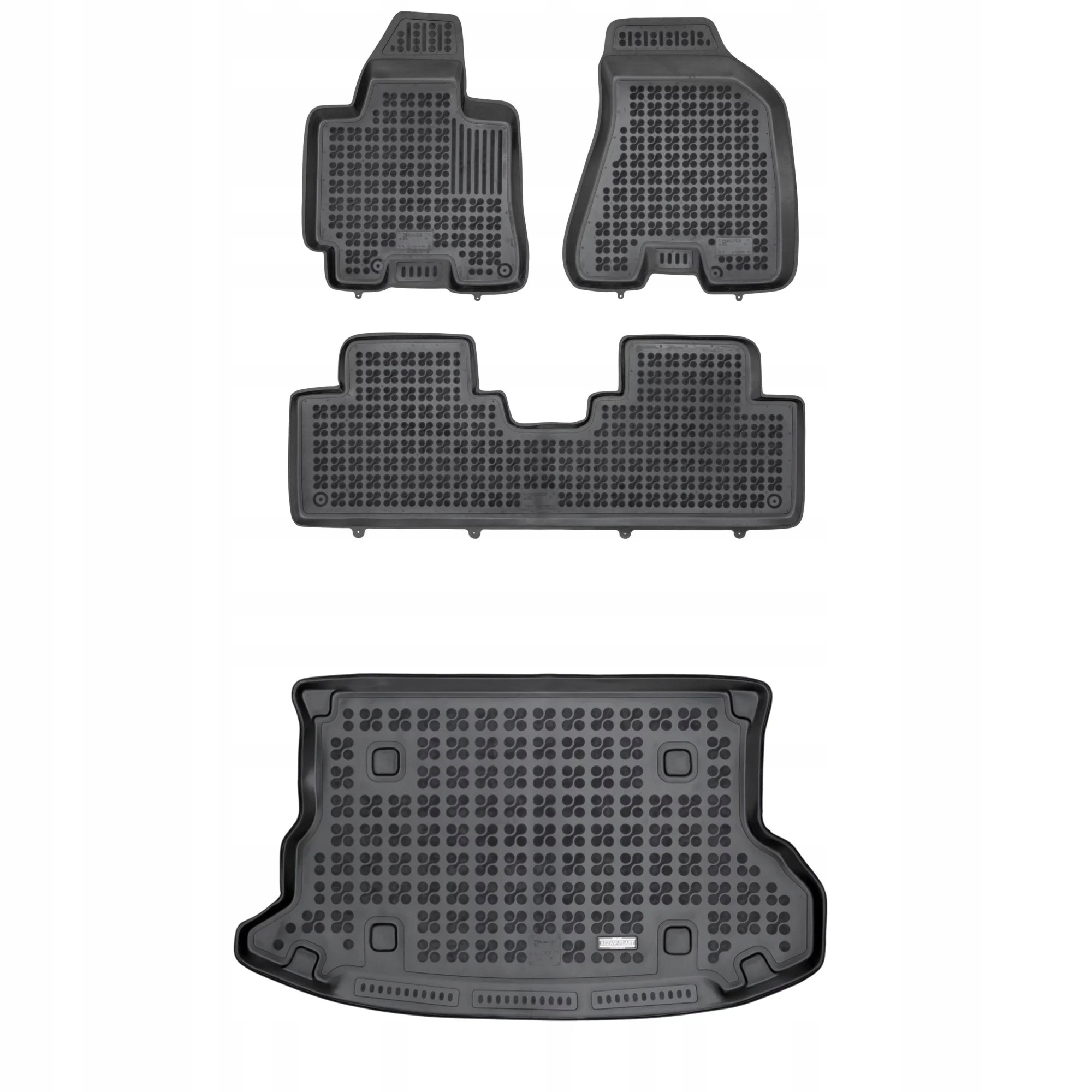 Gumová sada kobercov a rohoží Hyundai Tucson I 2004-2009