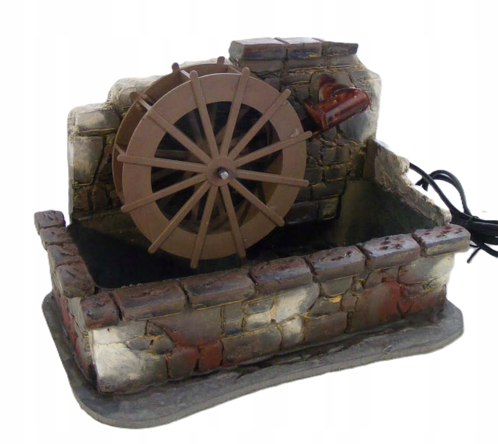 Vodné koleso mlyn s čerpadlom na vodu 22x14x14 cm 220 V