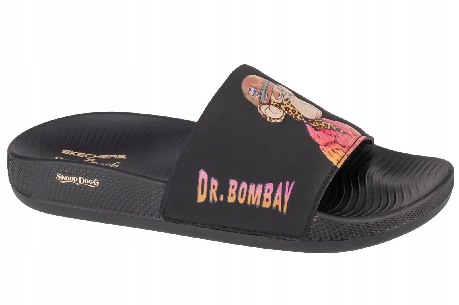 Skechers Snoop Dogg Hyper Slide Dr. Bombay [41] Pánské Pantofle Černá