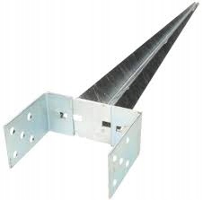 Podstawa słupa, kotwa wbijana regulowana 0-120mm Rodzaj altana