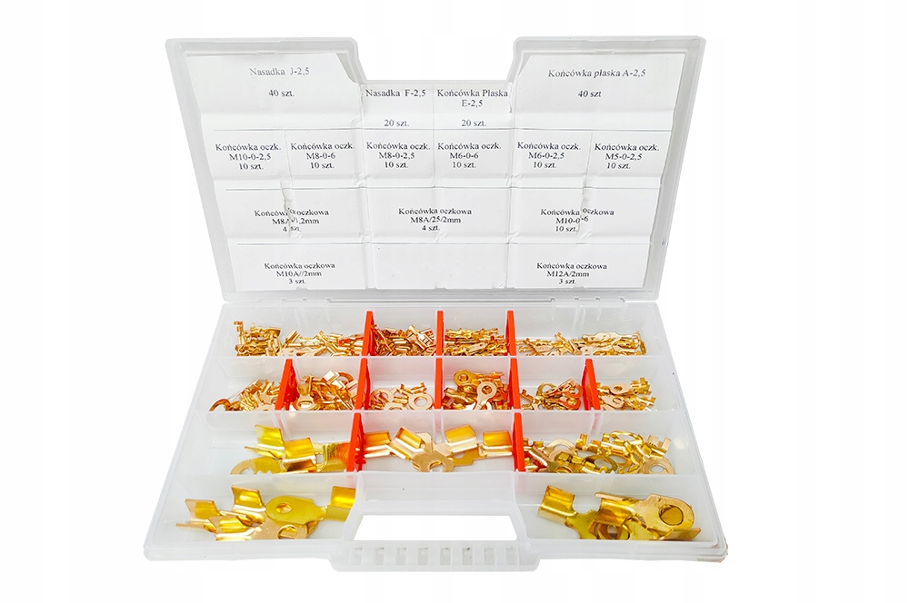 204 ШТ. НАБІР РОЗ'ЄМІВ АВТОМОБІЛЬНІ ЗАТИСКАЧІ