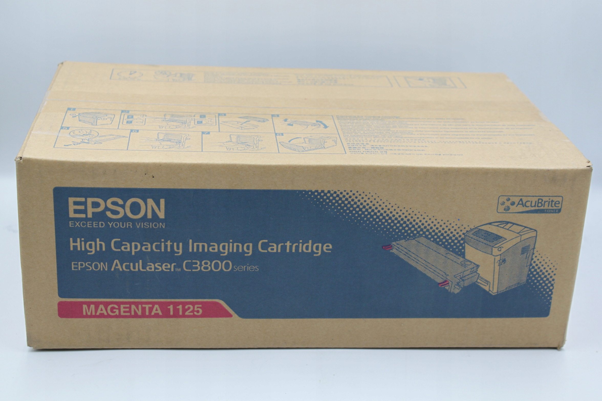 Epson C13S051125 C3800 toner magenta oryginalny XL