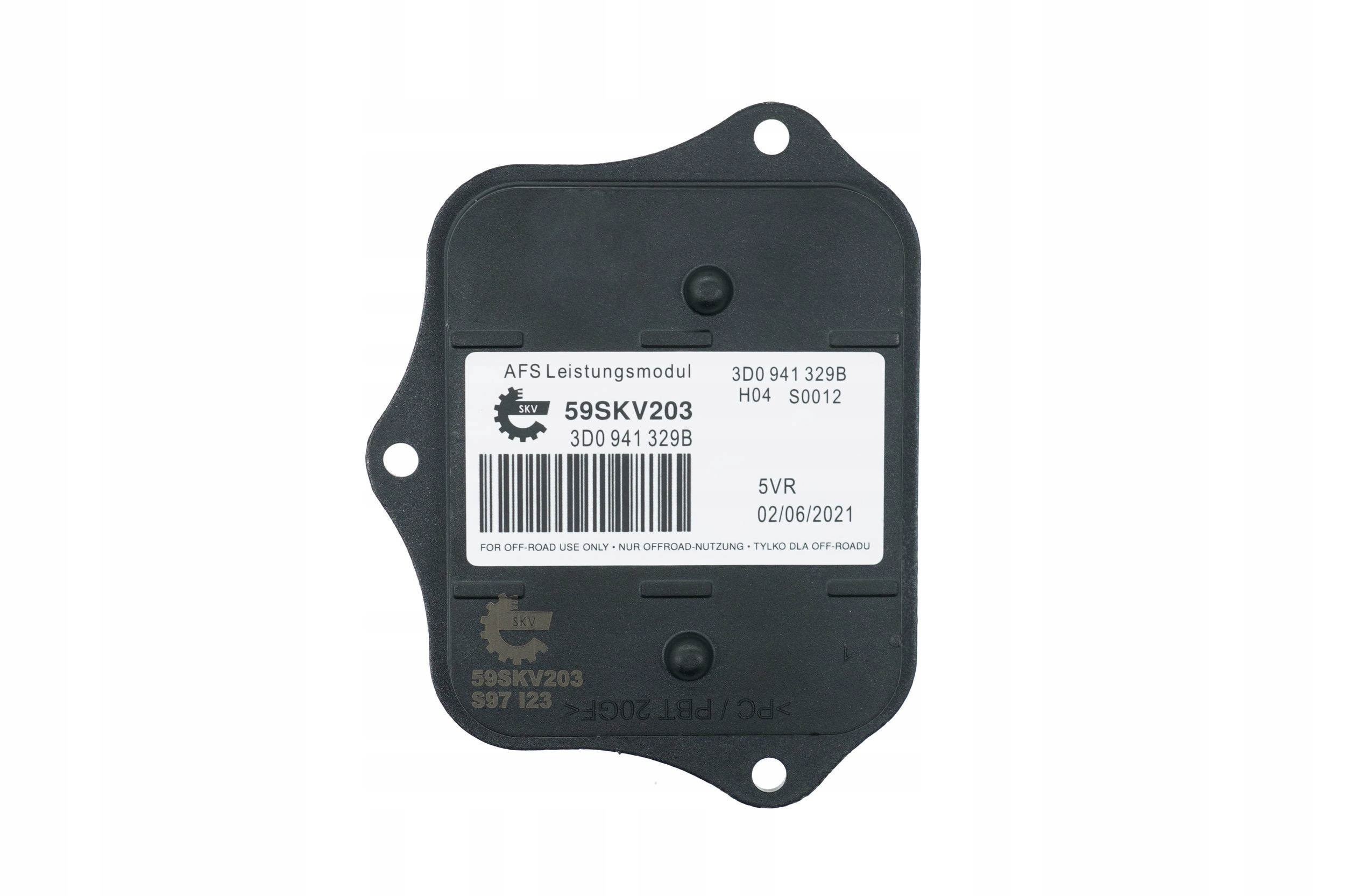 MODUŁ SKRĘTU VW GOLF VII ; 3D0941329B ; Wersja Europejska