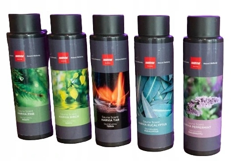 

Sauna Zestaw Aromatów do sauny Harvia 5 x 400ml