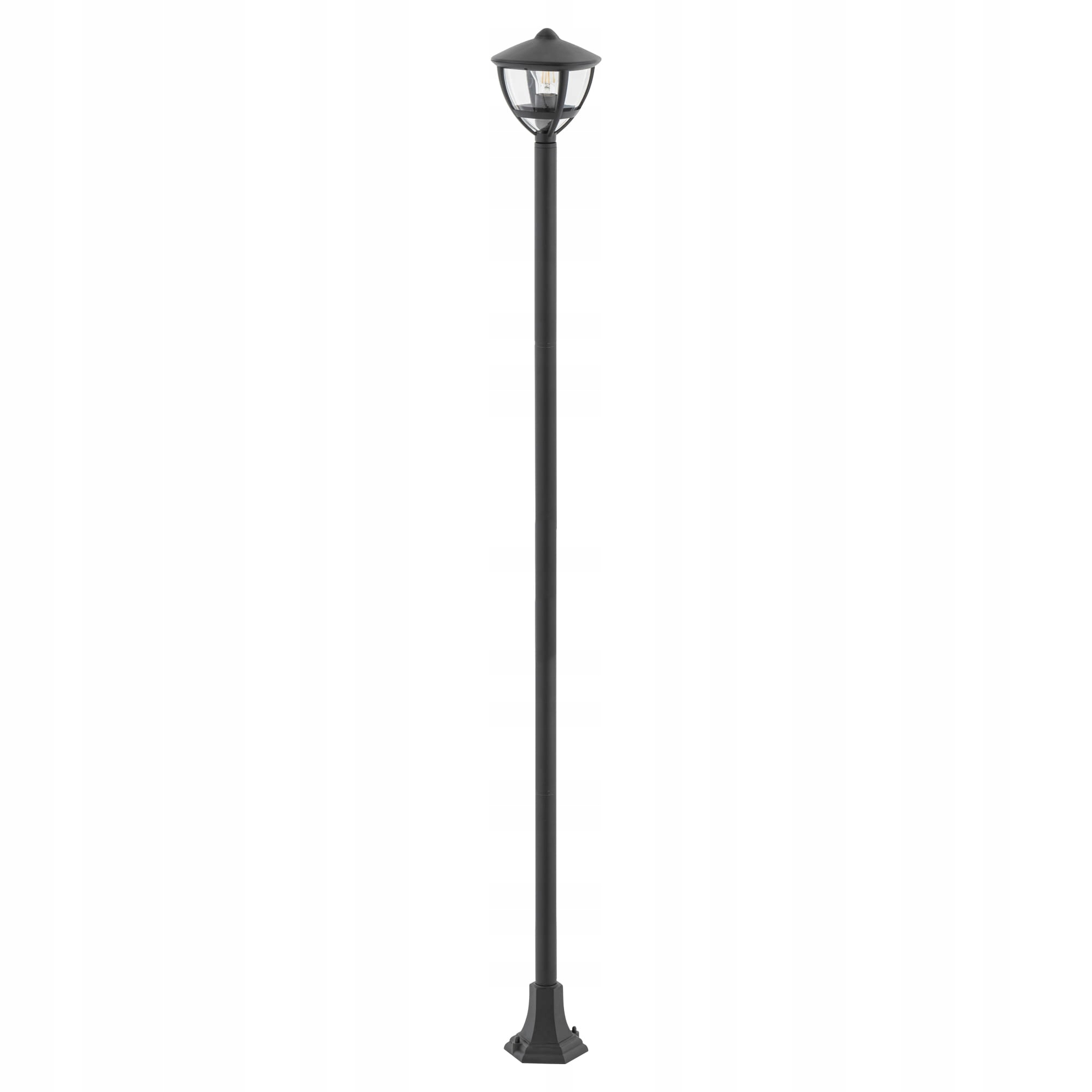 Nowodvorski Amelia Zahradní lampa 200 cm IP44 E27 Moderní černá