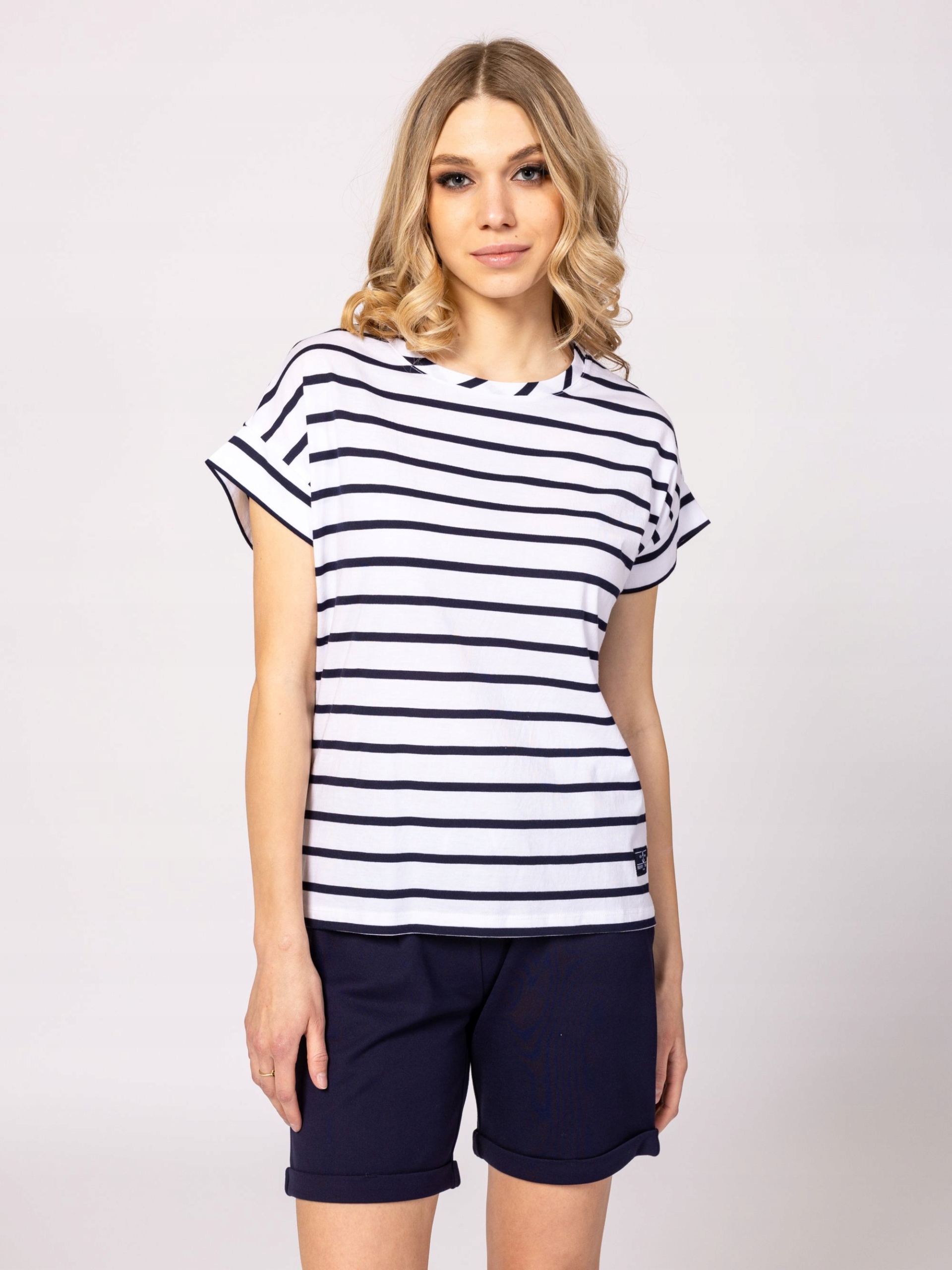 Heavy Tools Dámské Tričko Tričko MILLIES25 Tmavě Modré Marine Velikost XL