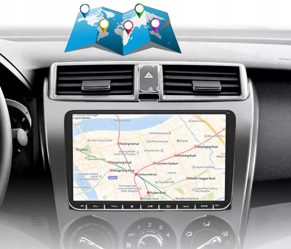 RADIO 2 DIN NAWIGACJA ANDROID VW GOLF 5 6 V VI PASSAT B6 B7 SEAT SKODA Marka Victor