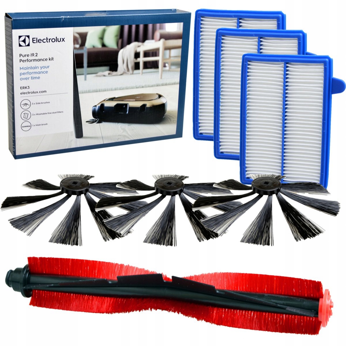 Zestaw ERK3 akcesoriów do odkurzacza Purei9.2