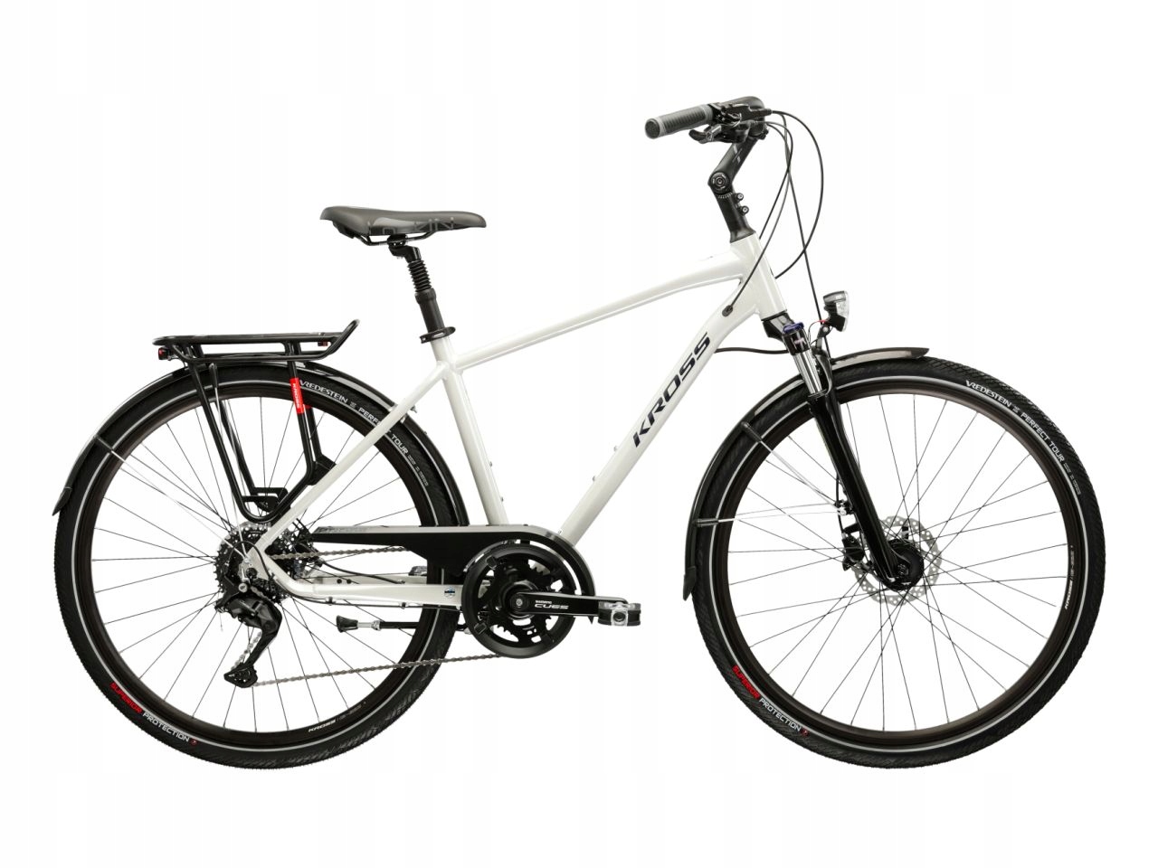 Rower Trekkingowy Męski Kross Trans 5.0 Rozmiar L 21 Koła 28 Kolekcja 2025