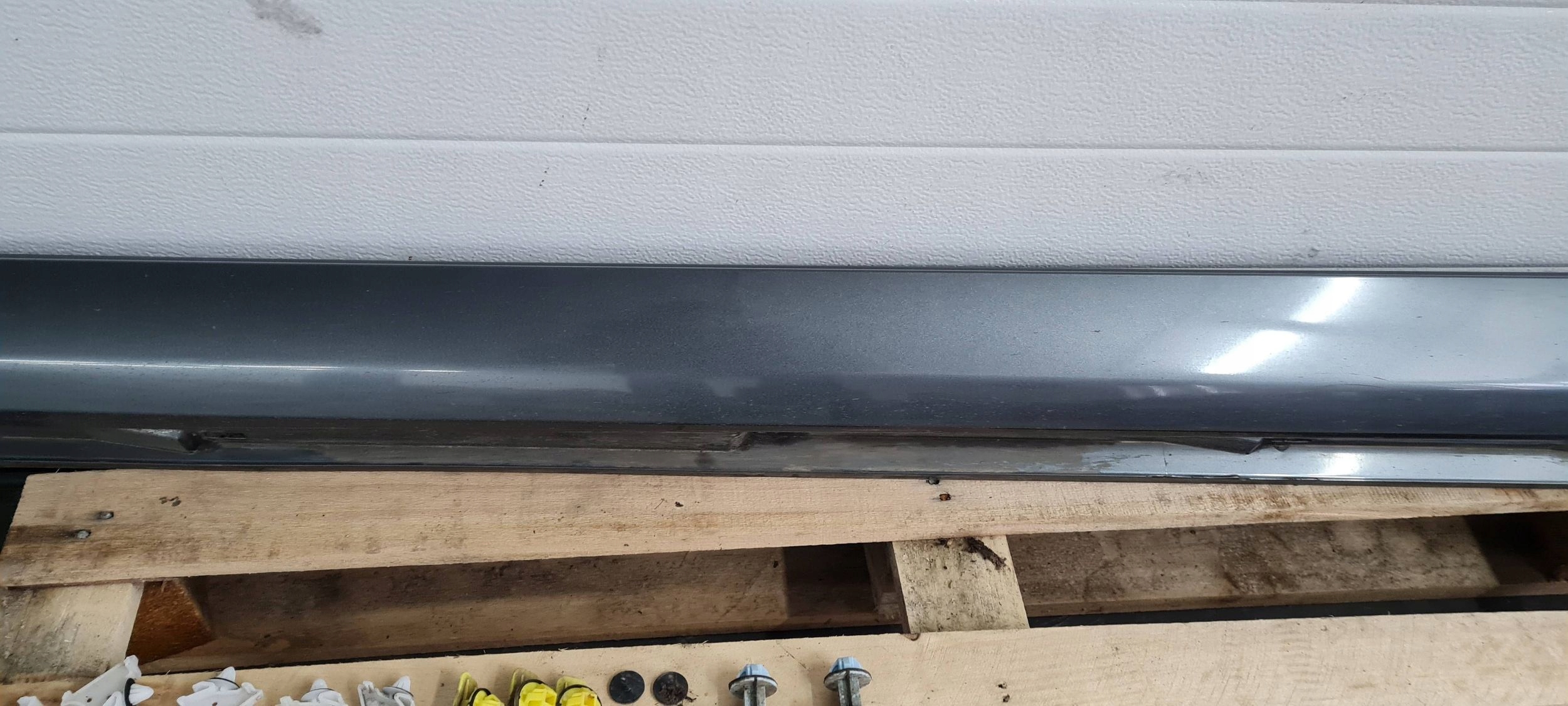 A6 C8 4K moulding cap threshold left SLINE LZ7S 4K0853855A