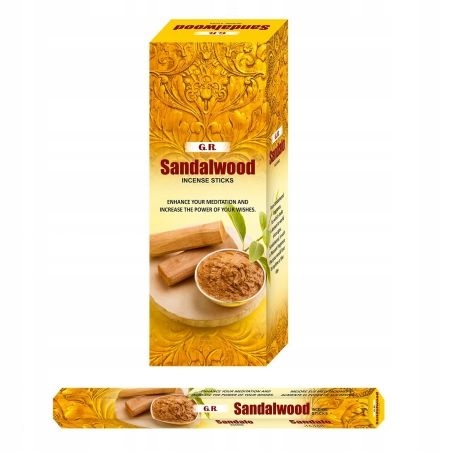 

Kadzidełka Sandalwood Gr cienkie Gr kadzidła