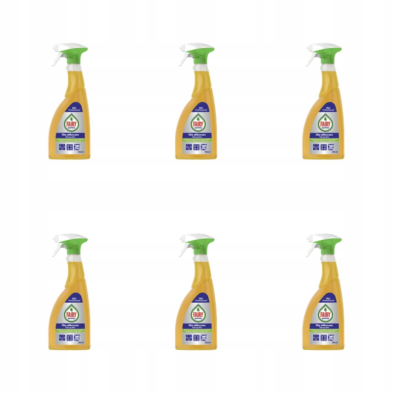 Fairy Professional Silný odmašťovač 750 ml X6
