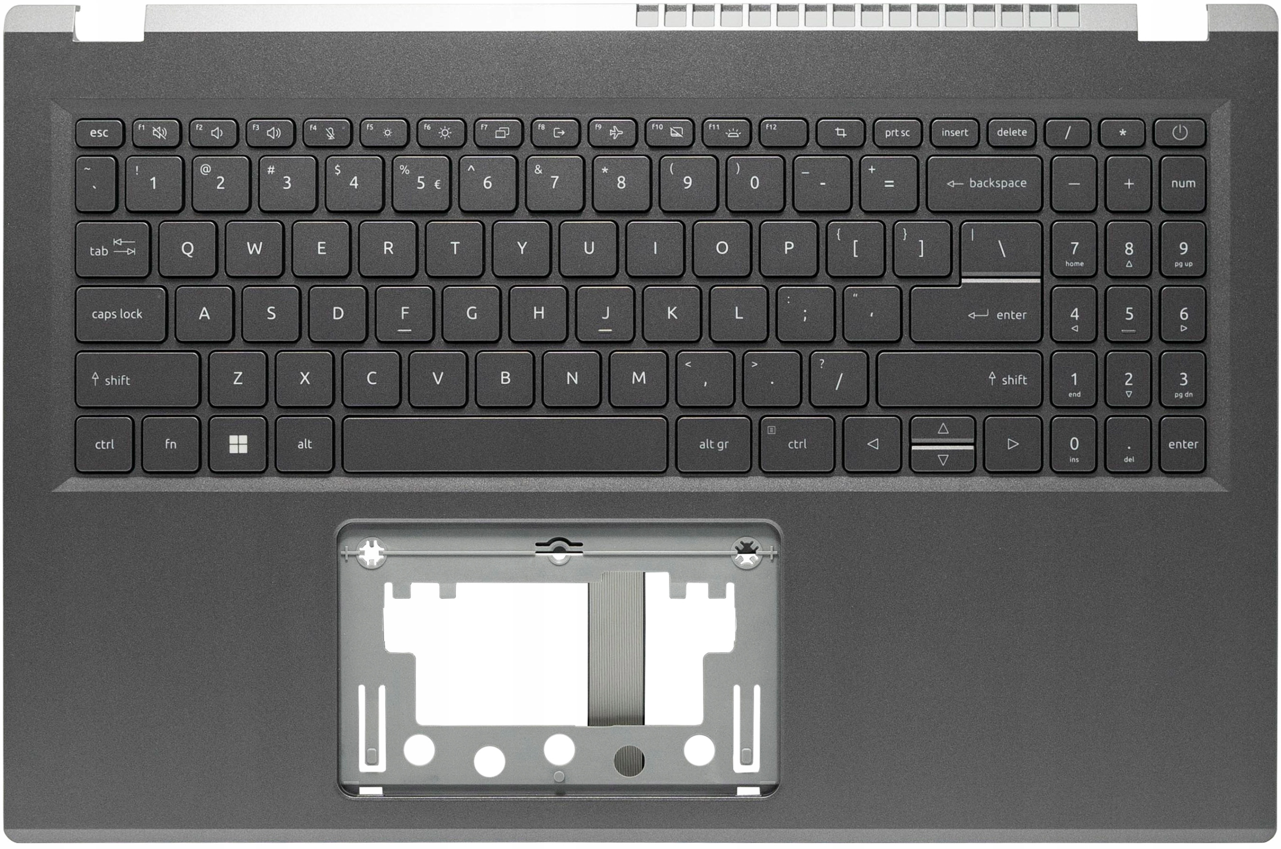 Horní Kryt Klávesnice A515-58 A515-58G A515-58T Podsvícený Šedý