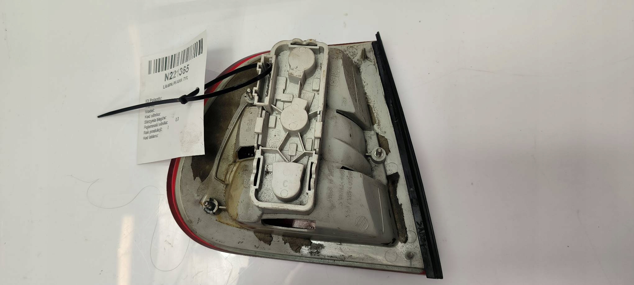 light right rear part 6K5945096 SEAT CORDOBA