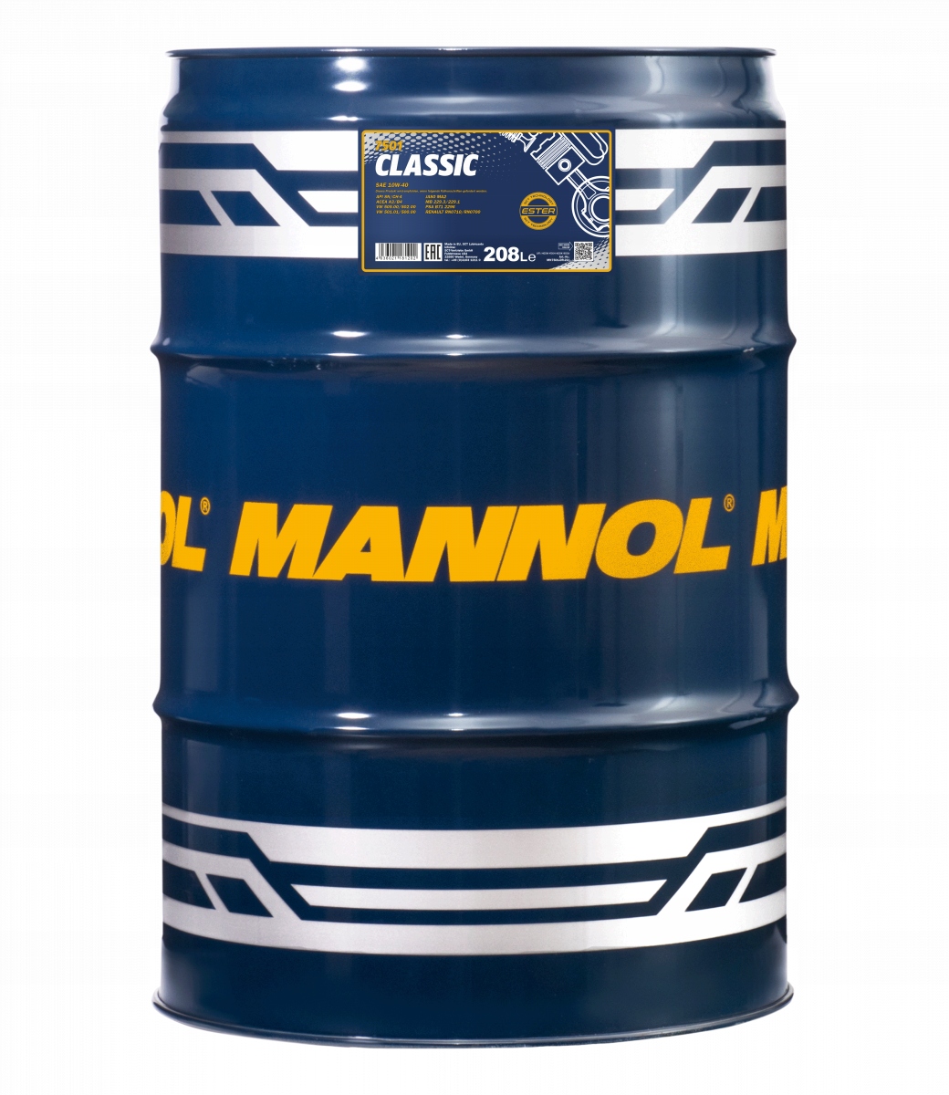 Mannol Classic 10W40 208L 10W-40 7501