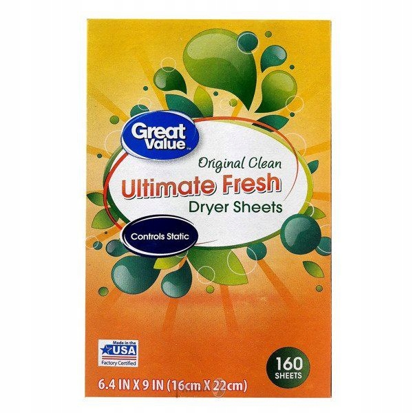 

Great Value Original Clean 160 szt. do suszarek