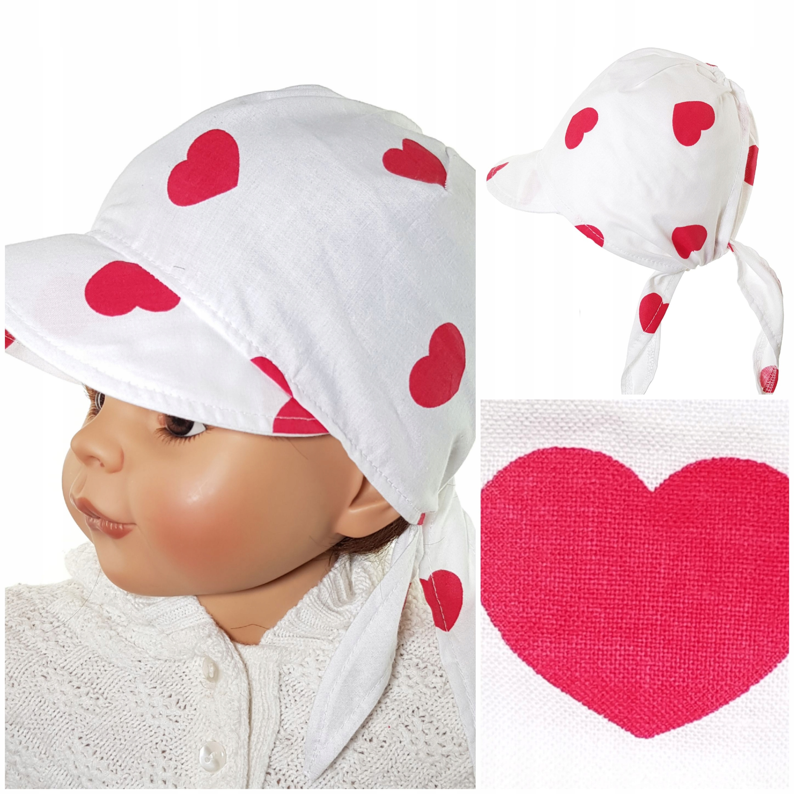 

Uniwersalna Letnia Czapka Chustka Z Daszkiem 18KOL