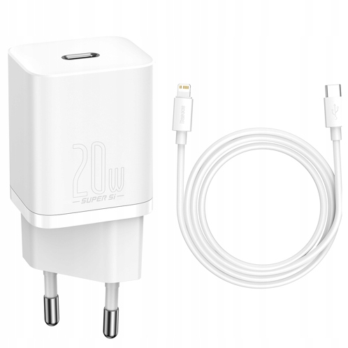 

Ładowarka sieciowa Baseus Usb-c 20W kabel