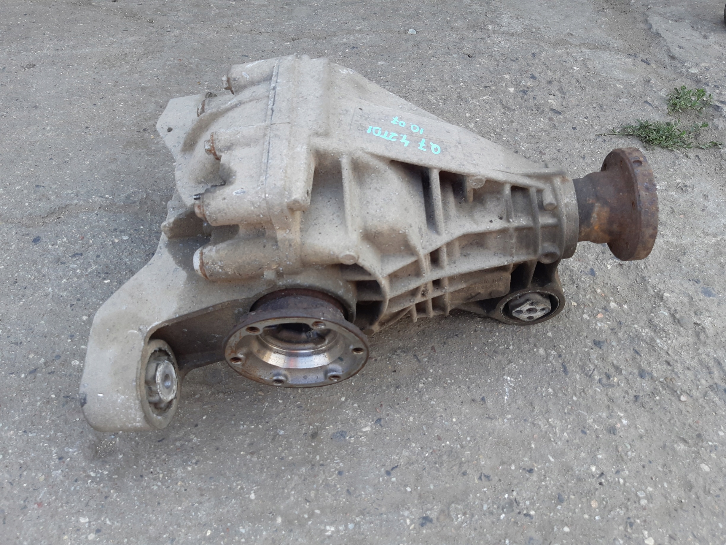 AUDI Q7 4L 4.2TDI differential diff differential rear part rear