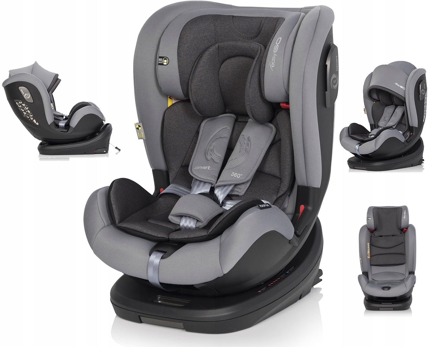 

Fotelik Samochodowy 360° Easygo Rwf Isofix 0-36KG