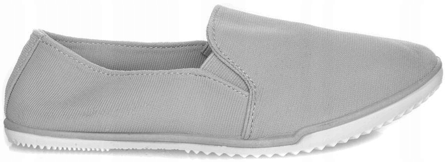 

Szare Tenisówki Wsuwane Lycra Slip On 41
