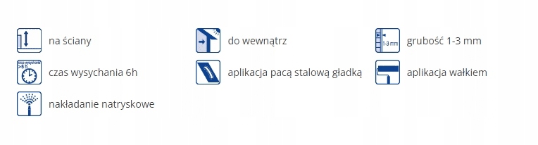 ATLAS GTA GŁADŹ POLIMEROWA 5KG Kod producenta ATLAS-GTA-5