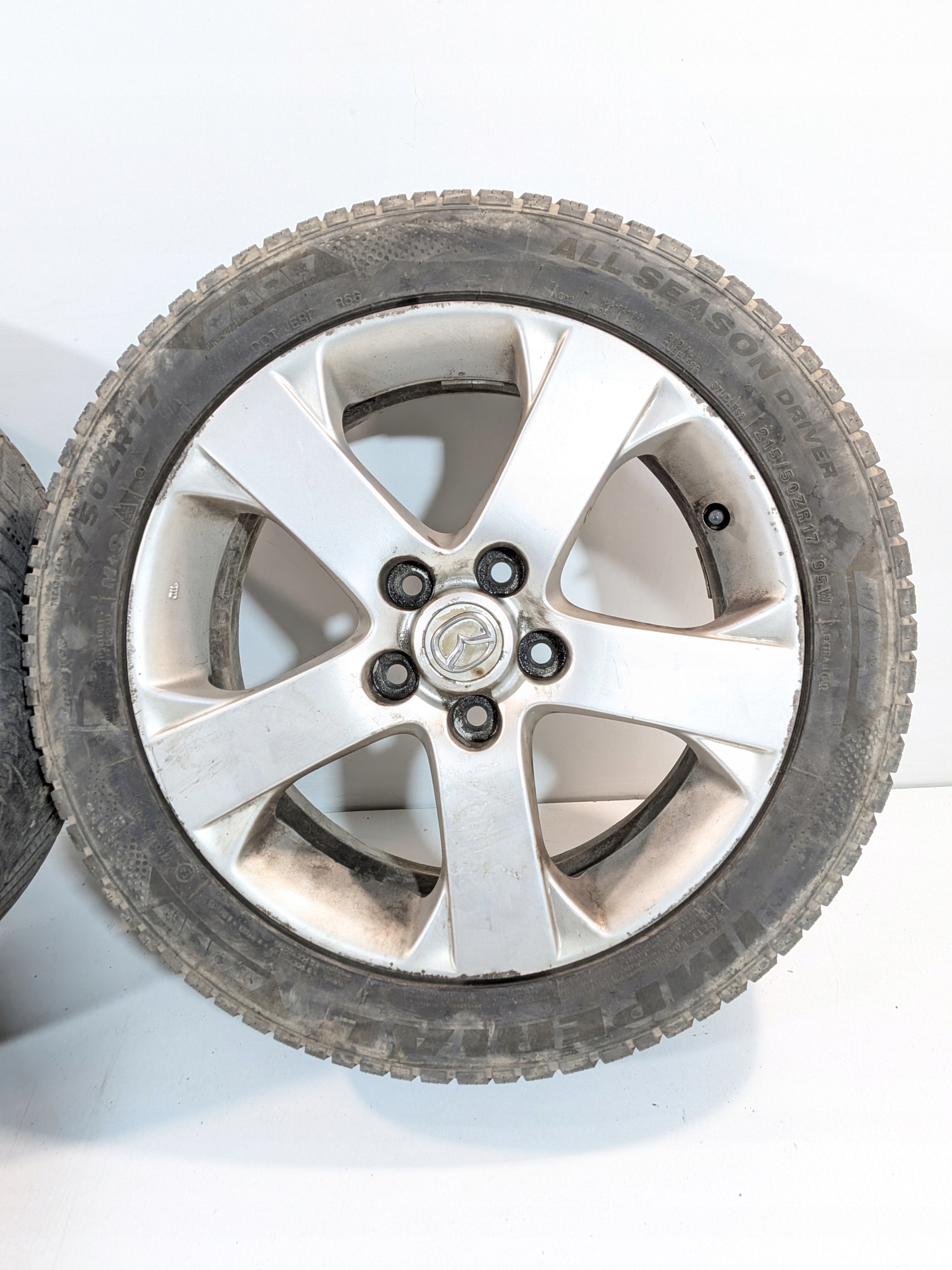 discs aluminium R17'' 5X114,3 tyre 215/50 MAZDA