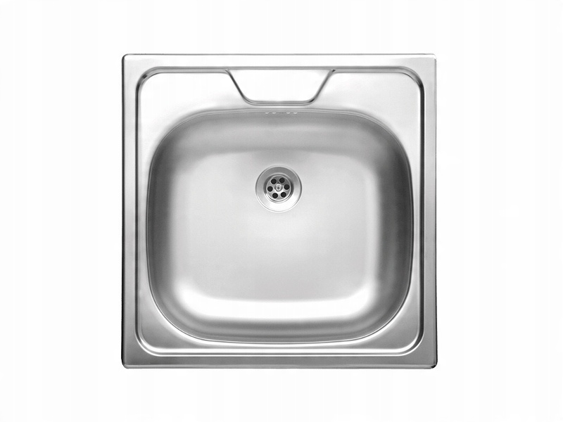 

Zlew Stalowy Wpuszczany 1-KOM Len 48X48 + Syfon