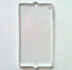 

10 szt., Trans-Clear Glass for Window 1x2x3, 60602