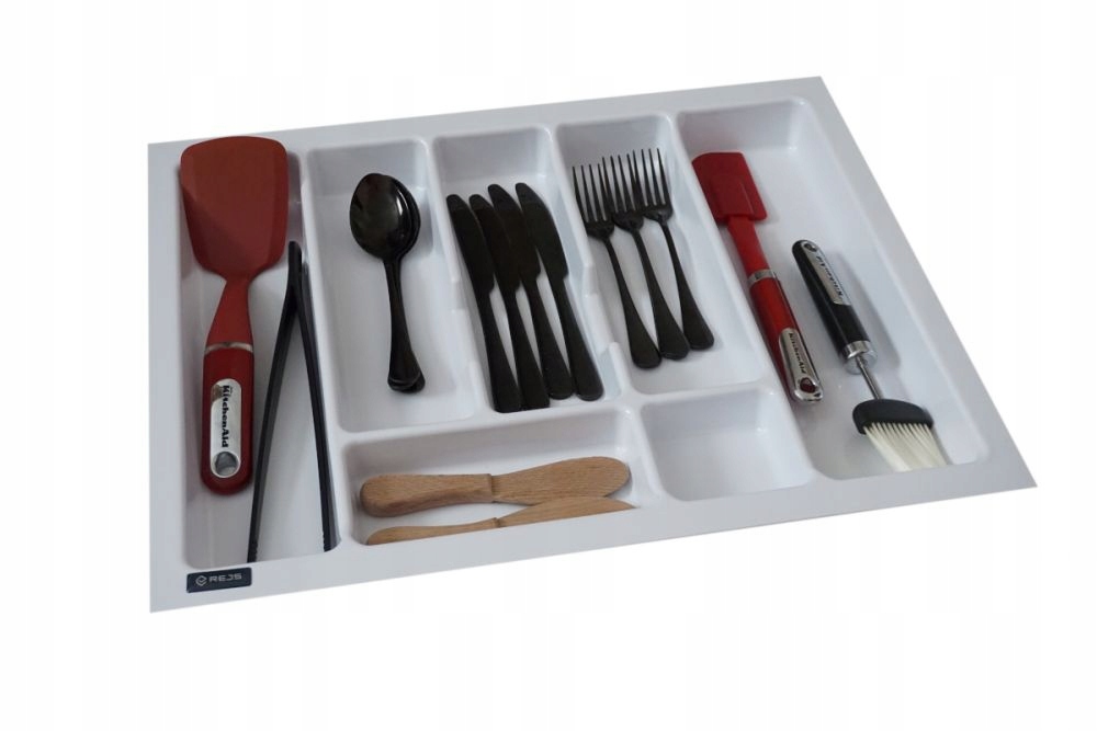 

Wkład organizer na sztućce biały do szuflady 60cm