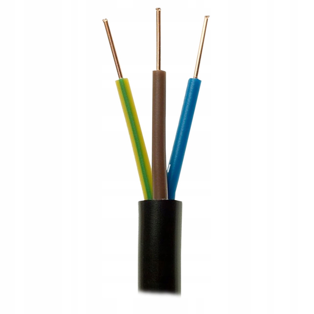

Przewód Kabel Ziemny Energetyczny Yky 3x1,5 mm 1mb