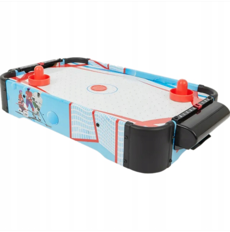 Mini cymbergaj hokej Air Hockey Ministolik Do Gry 48.5 x 30.5 x 8.7 cm