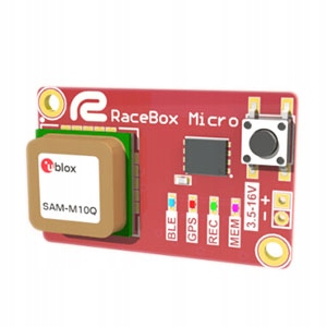 Zařízení pro měření výkonu a traťové měření časů Racebox Micro