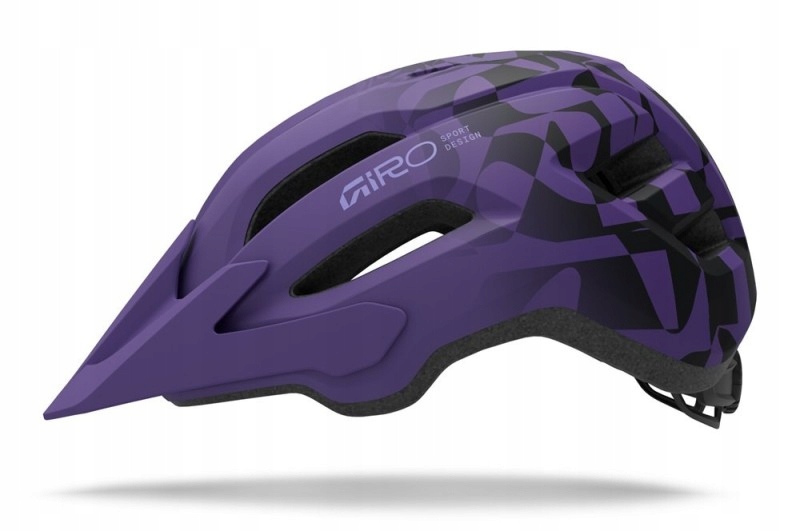 Kask junior Giro Fixture II mat purple rush 50-57
