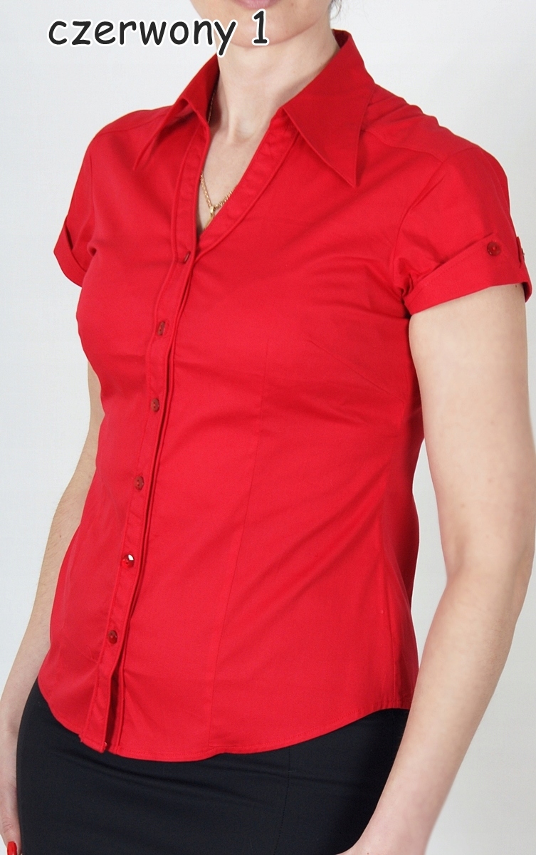 Taliowana klasyczna koszula bawełna KOLORY 1198 Wzór dominujący bez wzoru