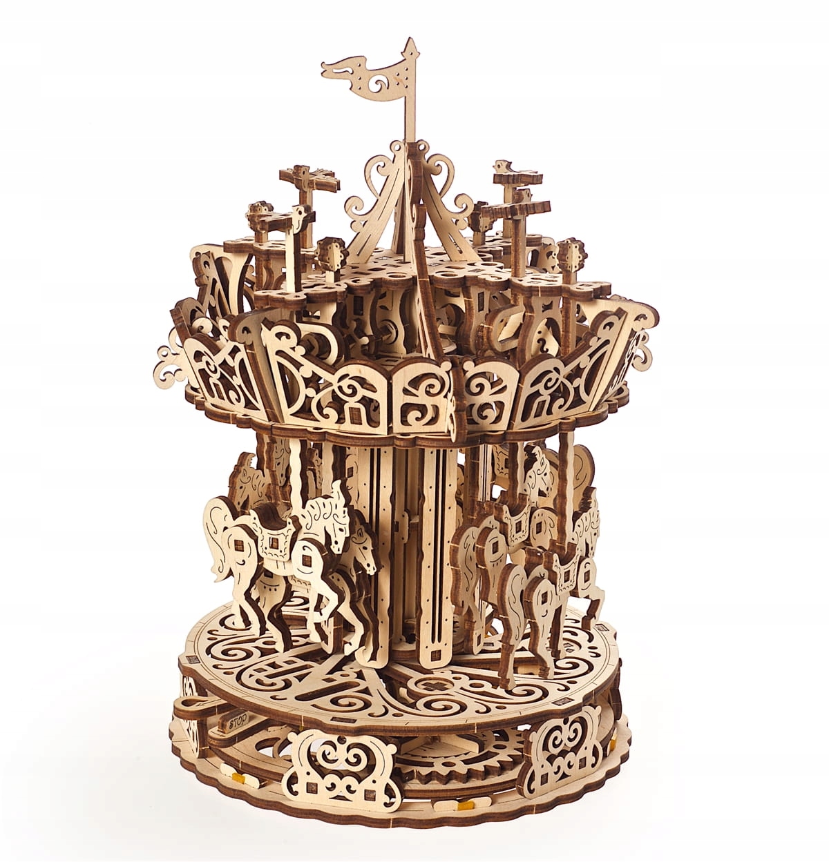 

Karuzela Ugears drewniany model mechaniczny 3D