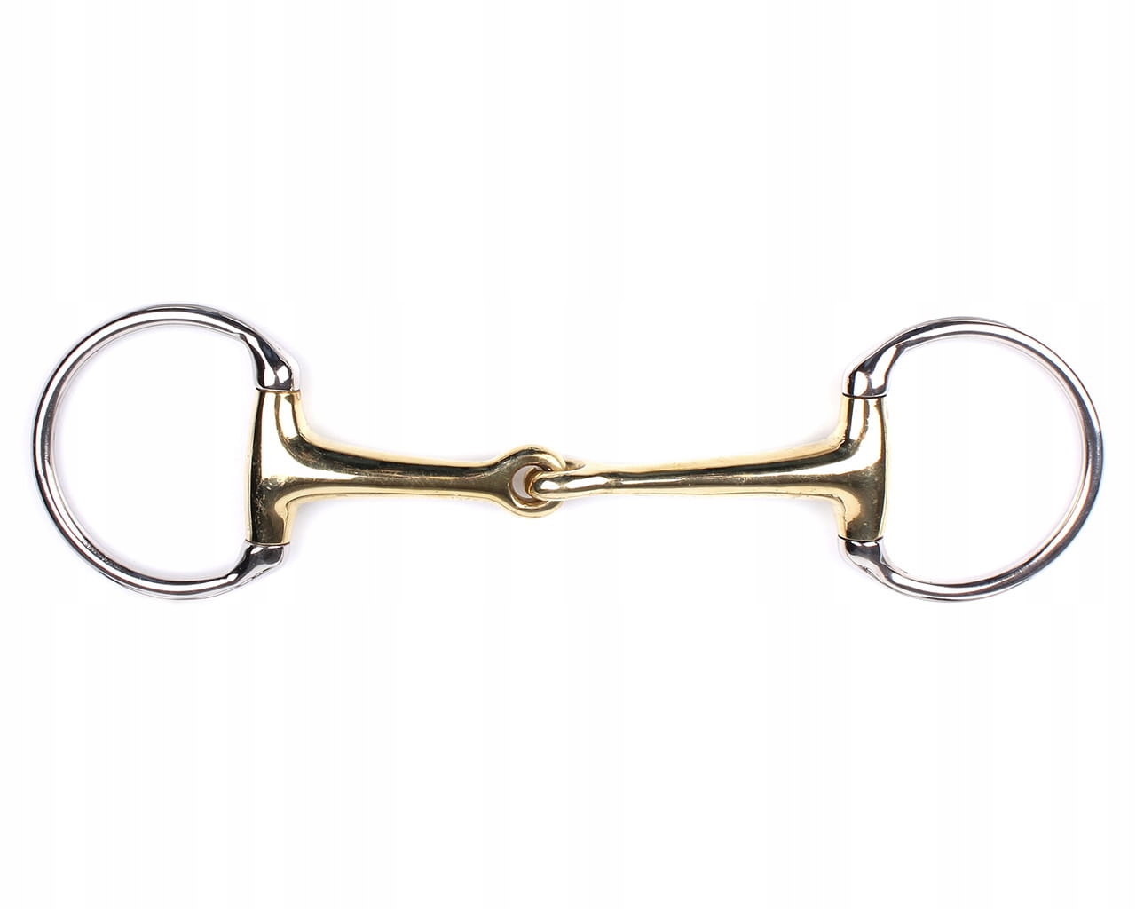 QHP Wędzidło oliwkowe ARGENTAN 1xłamane [R: 11,5]