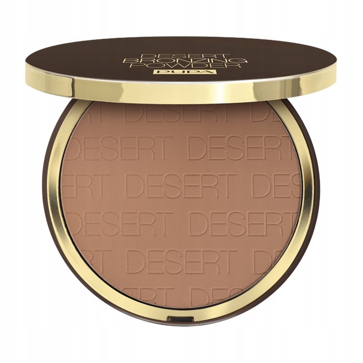 PUPA MILANO Desert puder do twarzy brązujący bronzer 002 Honey Gold 30g