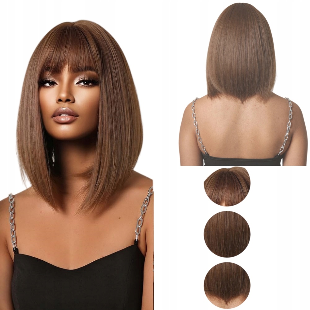 Paruka Bronz s ofinou, přirozený efekt