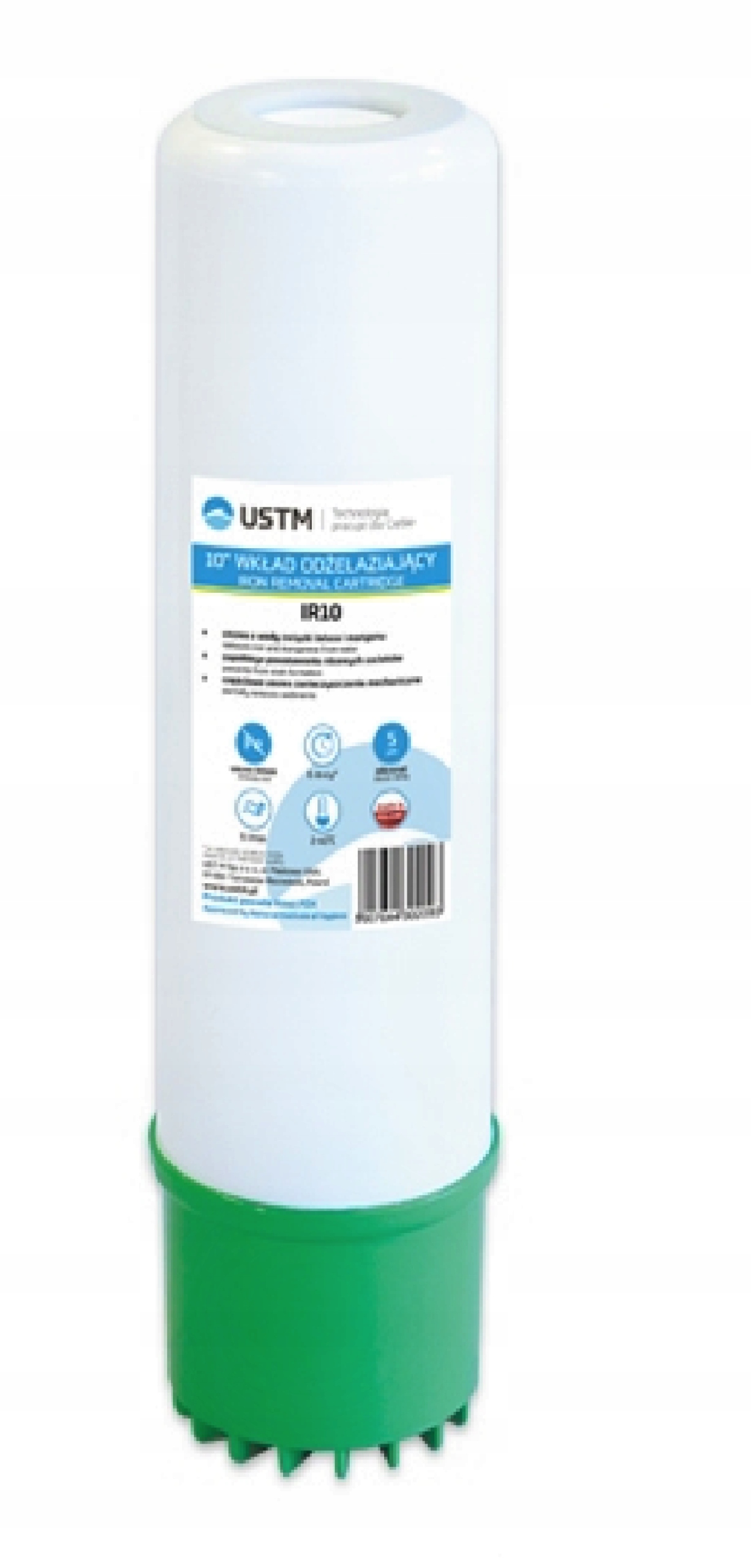 

Filtr Do Wody Wkład 10' Odżelaziający Ir Ustm