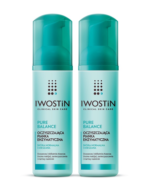 

Zestaw Iwostin Pure Balance Pianka Enzymatyczna 2x